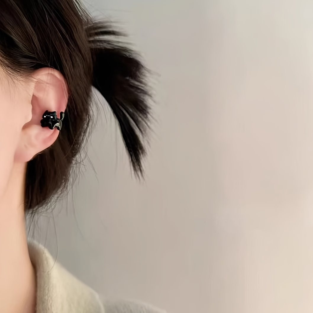 Cat Ear Bone Clip Earring - Versatile Accessory